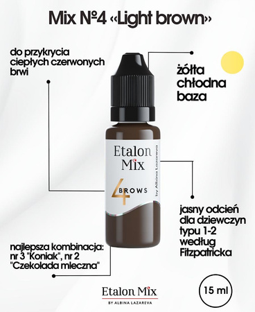 ETALON MIX 4 CIEMNY BLOND 15 ML
