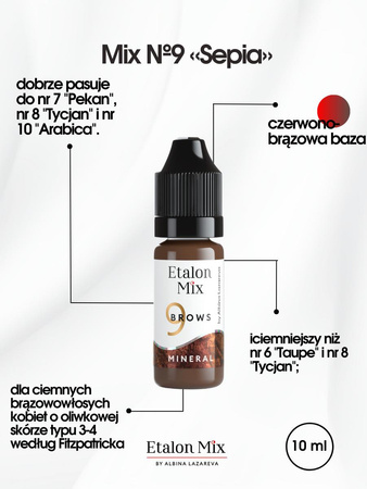 ETALON MIX 9 SEPIA 10 ML