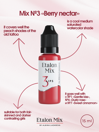 ETALON MIX 3 NEKTAR JAGODOWY 5 ML